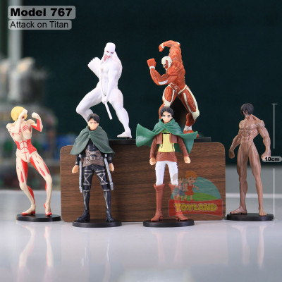 Action Figure Set - Model 767 : Attack on Titan